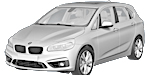 BMW F45 U12A3 Fault Code